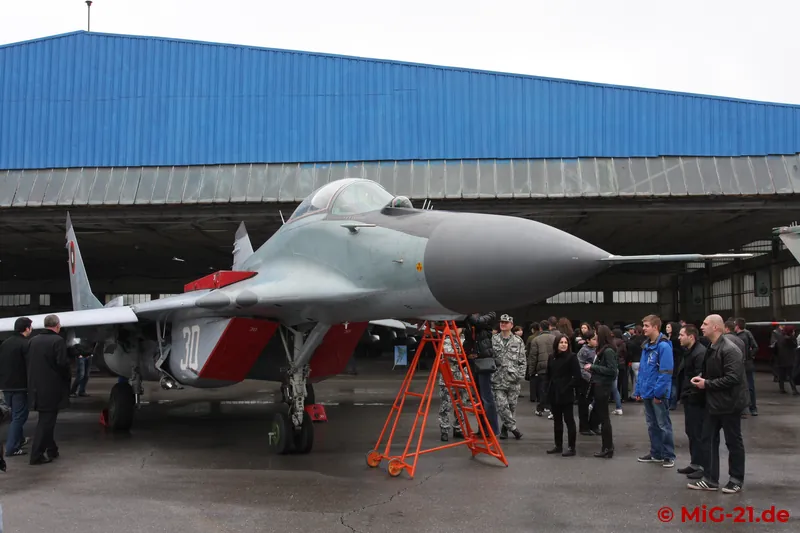 ... and one MiG-29 ...