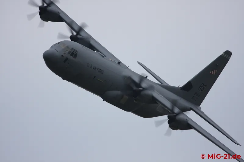 The U.S. Air Force sent a C-130 from Ramstein.