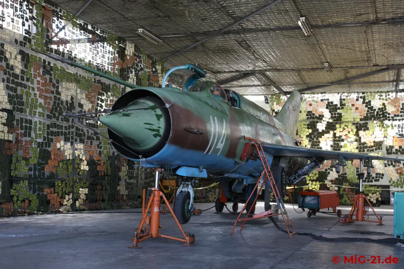 ... and MiG-21, ...