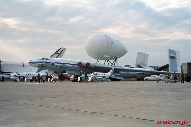 A special rarity at the show was the Myasishchev VM-T Atlant, of which only two were built on the basis of …