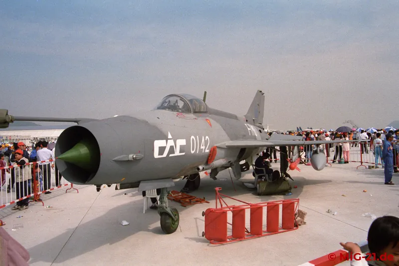 ... and of the fourth (the third generation was only built in small numbers for domestic use) both the F-7MG …