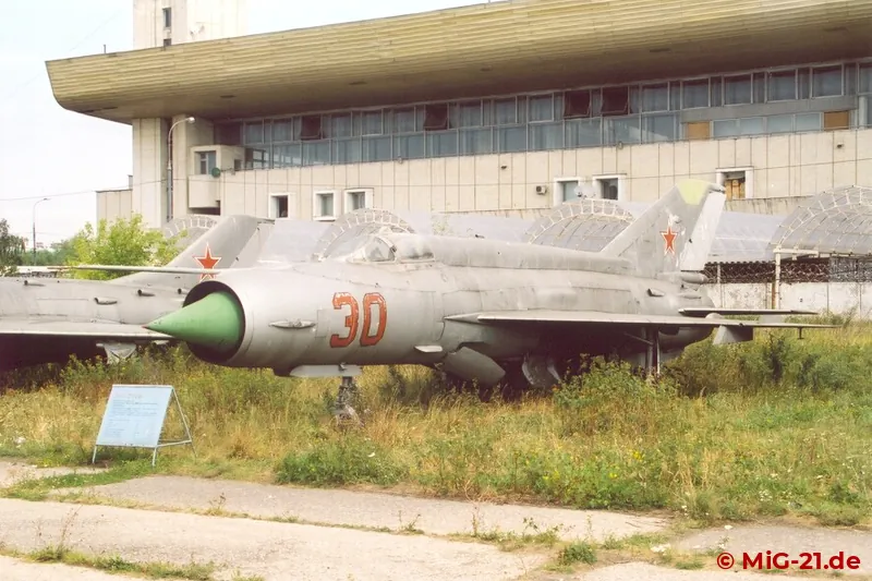 ... as well as the rarely seen MiG-21S ...