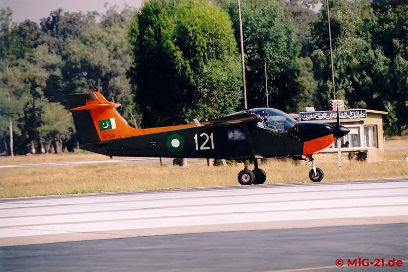 Die Mushshak wird von der Führung des No.37 CT Wing als Reiseflugzeug genutzt.