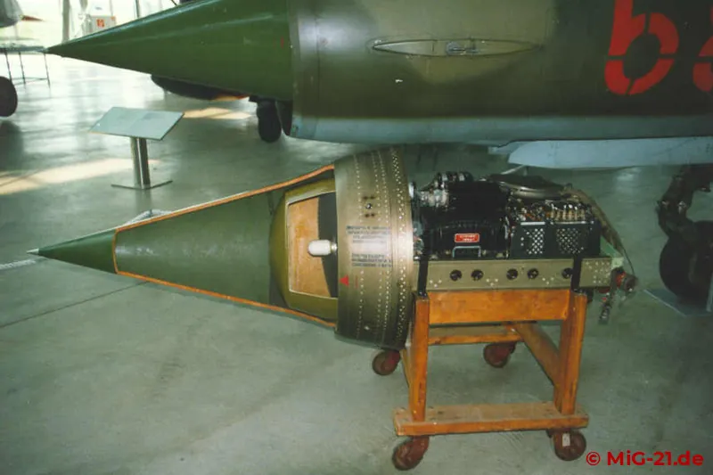 Immer ein Schwachpunkt der MiG-21: das Radar.