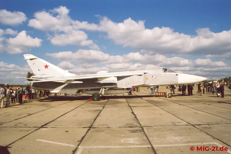 ... in the in static display the most important tactical combat aircraft of the Russian Air Force were shown …